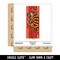 Ferocious Tiger Crawling Prowling Waterproof Vinyl Phone Tablet Laptop Water Bottle Sticker Set - 5 Pack